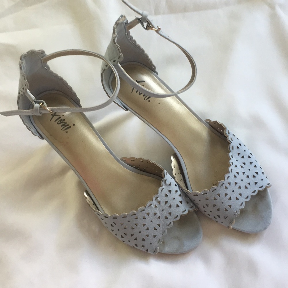 Baby Blue Heels
